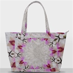 Orchidées Fleurs Abstrait Back Pocket Shoulder Bag  by kcreatif
