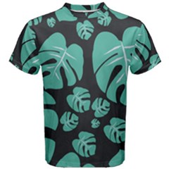 Leaves Men s Cotton Tee by Sobalvarro