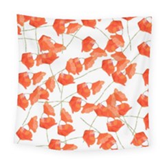 Coquelicottexture Square Tapestry (large) by kcreatif