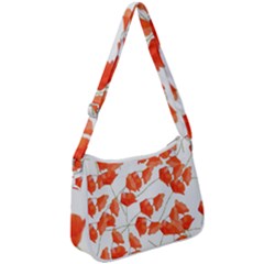 Coquelicottexture Zip Up Shoulder Bag by kcreatif