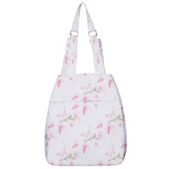 Pattern Orchidée Fleurs Center Zip Backpack by kcreatif