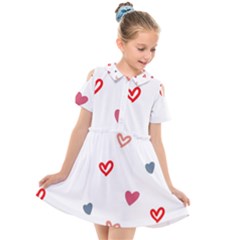 ? Pattern  Kids  Short Sleeve Shirt Dress by Sobalvarro