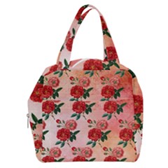 Pattern Flower Paper Boxy Hand Bag by HermanTelo