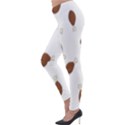 Turkey Leg Pattern - Thanksgiving Lightweight Velour Leggings View3