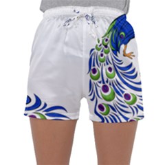 Peacock Girl Sleepwear Shorts by bloomgirldresses