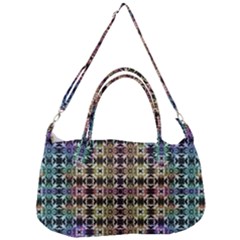 Abstrait Formes Colors Removal Strap Handbag by kcreatif