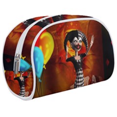 Cute Little Harlequin Makeup Case (medium) by FantasyWorld7