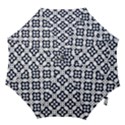 Abstrait Formes Bleu  Hook Handle Umbrellas (Medium) View1