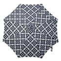 Abstrait Formes Bleu  Hook Handle Umbrellas (Small) View1