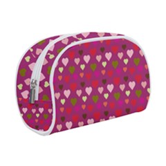 Hearts Seamlessp Attern Background Cute Love Children Symbol Kiddies Makeup Case (small) by Vaneshart