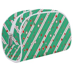 Christmas Paper Stars Pattern Texture Background Makeup Case (medium) by Vaneshart