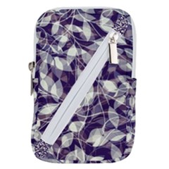 Leaves Pattern Colors Nature Design Belt Pouch Bag (large) by Vaneshart