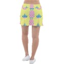 Summer Pineapple Seamless Pattern Tennis Skorts View2