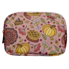 Thanksgiving Pattern Make Up Pouch (small) by Sobalvarro