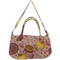 Thanksgiving Pattern Removal Strap Handbag View2