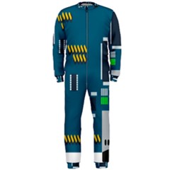 Amphisbaena Two Platform Dtn Node Vector File Onepiece Jumpsuit (men)  by Sapixe