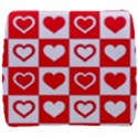 Background Card Checker Chequered Back Support Cushion View1