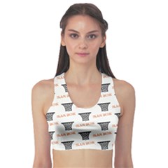 Slam Dunk Baskelball Baskets Sports Bra by mccallacoulturesports