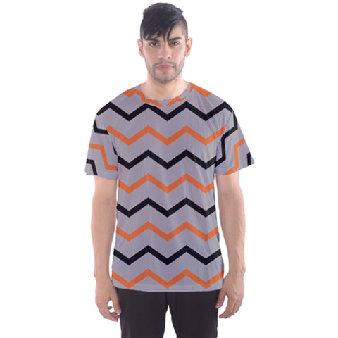 Basketball Thin Chevron Men s Sports Mesh Tee by mccallacoulturesports