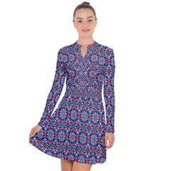 +90 Long Sleeve Panel Dress by ArtworkByPatrick