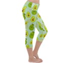 avocado love Lightweight Velour Capri Yoga Leggings View3
