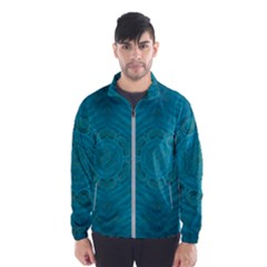 Spiritual Sun Is Raising Over The Peace Of Mind Sea Men s Windbreaker by pepitasart