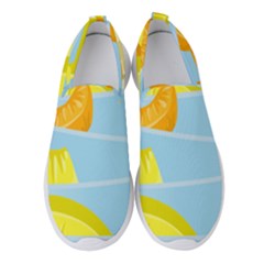 Salad Fruit Mixed Bowl Stacked Women s Slip On Sneakers by HermanTelo