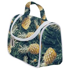 Pattern Ananas Tropical Satchel Handbag by kcreatif