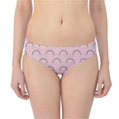Pattern Arc En Ciel/nuages Hipster Bikini Bottoms by kcreatif