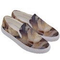 Close Up Mushroom Abstract Men s Canvas Slip Ons View3