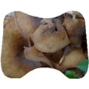Close Up Mushroom Abstract Head Support Cushion View1