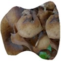 Close Up Mushroom Abstract Velour Head Support Cushion View4