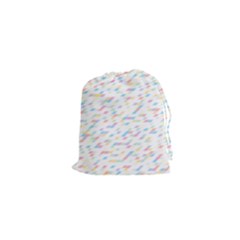 Texture Background Pastel Box Drawstring Pouch (xs) by HermanTelo