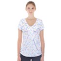 Texture Background Pastel Box Short Sleeve Front Detail Top View1