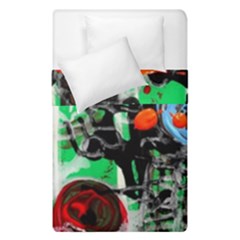 Dots And Stripes 1 1 Duvet Cover Double Side (single Size) by bestdesignintheworld