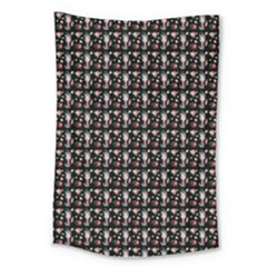 Chrix Pat Black Large Tapestry by snowwhitegirl