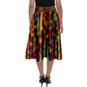 Illustrations Star Bands Wallpaper Perfect Length Midi Skirt View2