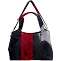 Roses Rouge Fleurs Double Compartment Shoulder Bag View1