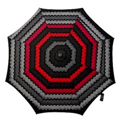 Chevrons Rose/gris Hook Handle Umbrellas (medium) by kcreatif