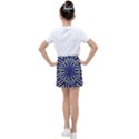Wood Flower And Matches Mandala Vintage Kids  Tennis Skirt View2