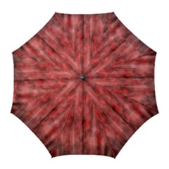 Abstrait Texture Rouge/noir Golf Umbrellas by kcreatif