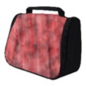 Abstrait Texture Rouge/Noir Full Print Travel Pouch (Small) View1