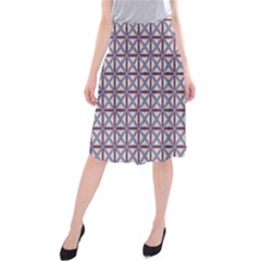 Df Donos Grid Midi Beach Skirt by deformigo