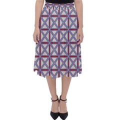 Df Donos Grid Classic Midi Skirt by deformigo