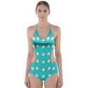 Big Apples Of Peace Cut-Out One Piece Swimsuit View1