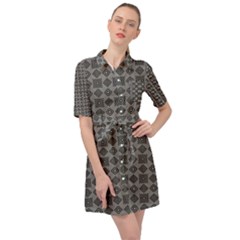 Df Adamo Linum Belted Shirt Dress by deformigo