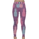 Pineapple Wallpaper Pattern 1462307008mhe Classic Yoga Leggings View1