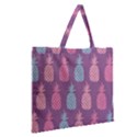 Pineapple Wallpaper Pattern 1462307008mhe Zipper Large Tote Bag View2