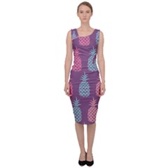 Pineapple Wallpaper Pattern 1462307008mhe Sleeveless Pencil Dress by Sobalvarro