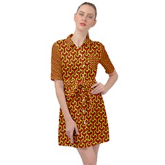 Rby 117 Belted Shirt Dress by ArtworkByPatrick